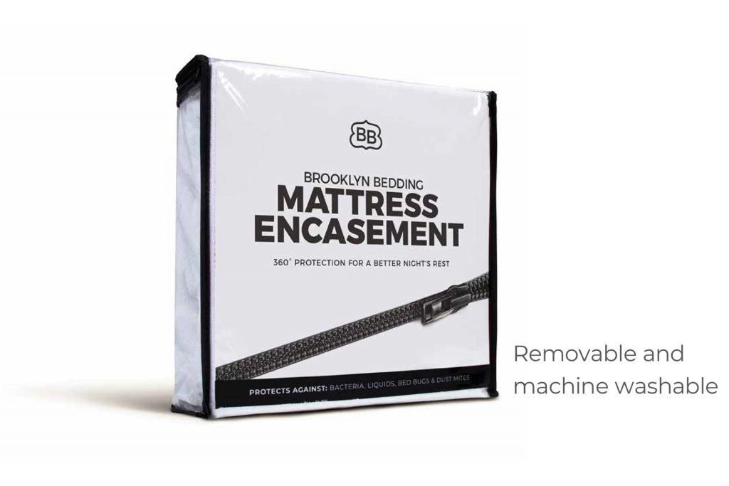 mattress encasement grey box